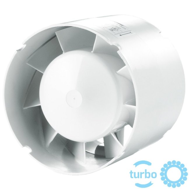 Potrubní ventilátor 125 VKO1 L Turbo