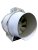 Diagonální potrubní ventilátor TD 500/160 T , jednootáčkový, doběh, model 2016