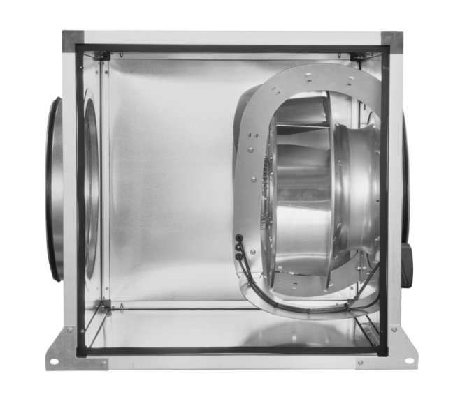 Zvukově izolovaný radiální ventilátor CVAB-250 Ecowatt 3-1900