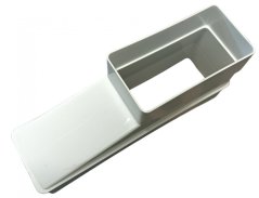 Čtyřhranný plastový přechod 55x110/60x204