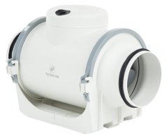 Diagonální potrubní ventilátor TD EVO 125 VAR, jednootáčkový, doběh