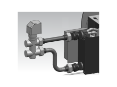 Propojovací kit včetně 3-cestného ventilu SVA-D3