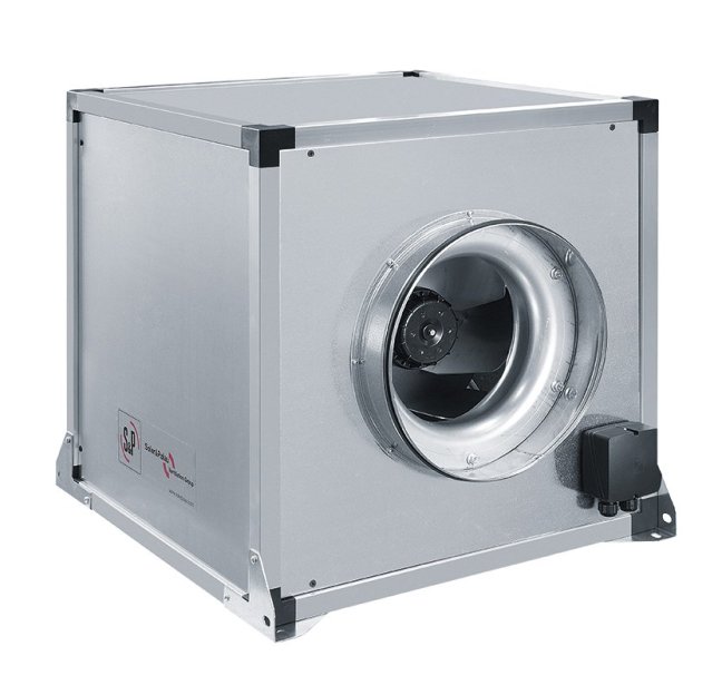 Zvukově izolovaný radiální ventilátor CVAT/4-560