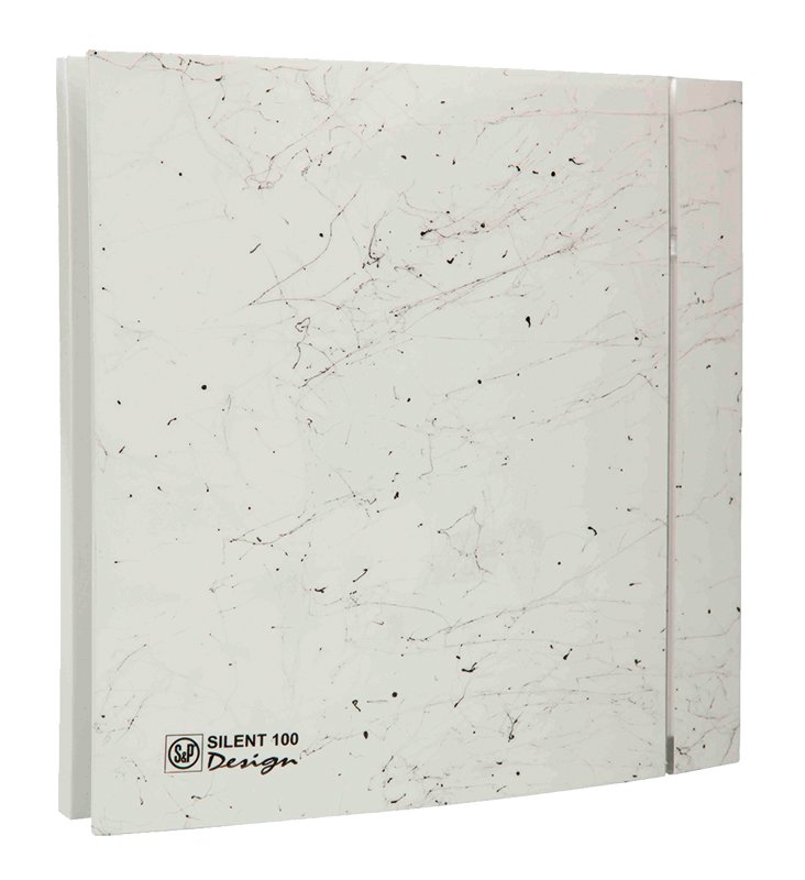 Ventilátor do koupelny SILENT 100 CZ DESIGN 4C Marble White