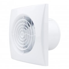 Ventilátor do koupelny NOMIA ZW 100 s časovým doběhem, čidlem vlhkosti, úsporný a tichý