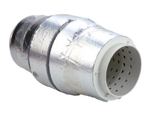 Tichý diagonální potrubní ventilátor TD 350/125 SILENT, dvouotáčkový