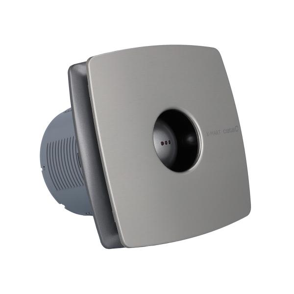 Ventilátor do koupelny Cata X-MART 10 H INOX s čidlem vlhkosti a s časovým doběhem