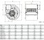 Radiální ventilátor CBM-10/8 550W 4PT RE VR