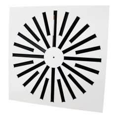 Vířivý anemostat čtvercový AMS 669x669 mm/40