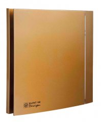 Ventilátor do koupelny SILENT 100 CRZ DESIGN 4C Gold