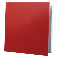 Dekorativní plastová mřížka se síťkou proti hmyzu 160x160mm, červená