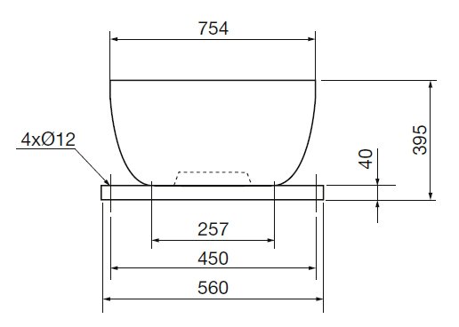 Střešní ventilátor CRVB/6-355 N