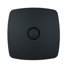Ventilátor do koupelny ONYX 100 se zpětnou klapkou, matná černá
