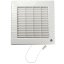 Ventilátor do koupelny LVL 12 125 s tahovým spínačem a s motorem na 12V