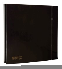 Ventilátor do koupelny SILENT 100 CRZ DESIGN 4C Black
