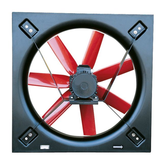 Nástěnný axiální ventilátor HCFT/4-1000 L-X