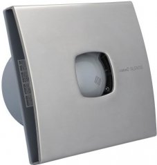 Ventilátor do koupelny Cata SILENTIS 12 T INOX s časovým doběhem