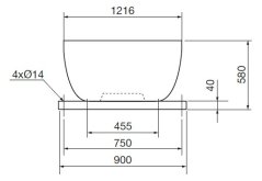 Střešní ventilátor CRVT/4-560 N
