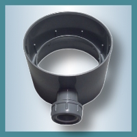 Plastové kondenzační jímky - Rozměr potrubí mm - 55x110