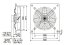 Nástěnný axiální ventilátor HCFT/6-630 H