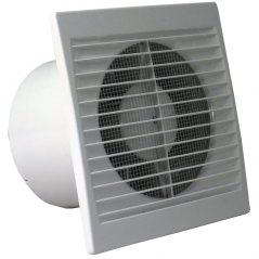 Ventilátor do koupelny PTZ 125 s časovým doběhem a výkonnějším motorem