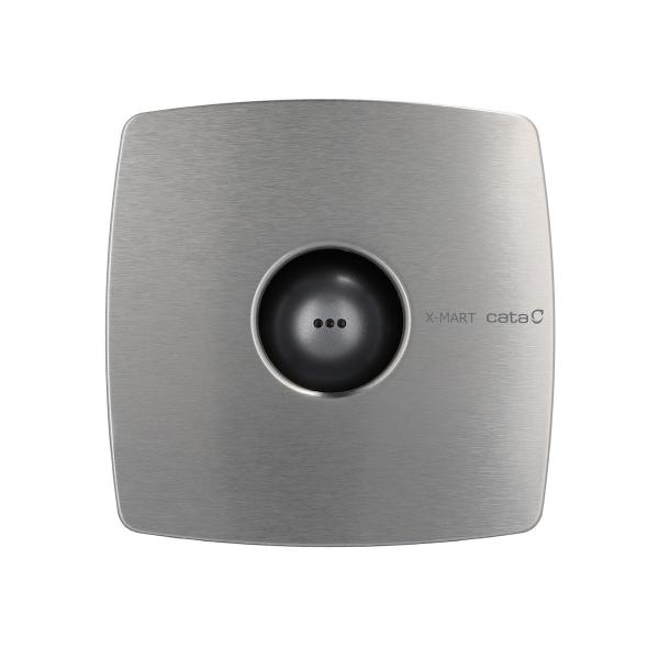 Ventilátor do koupelny Cata X-MART 10 H INOX s čidlem vlhkosti a s časovým doběhem