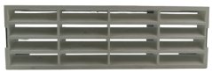 Plastová větrací mřížka do zdi pro potrubí 60x204 - výprodej
