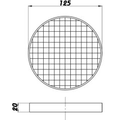 Náhradní vložka do filtru KAP 125