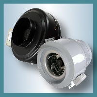 Radiální ventilátory Dalap Turbine - Akustický hluk dB - 60