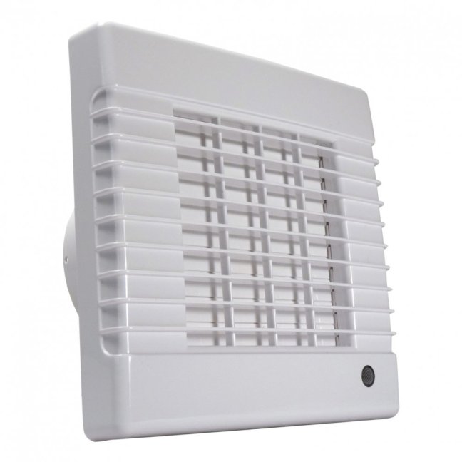 Ventilátor do koupelny LVMZ 150 s časovým doběhem, čidlem pohybu a s výkonnějším motorem