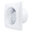 Ventilátor do koupelny NOMIA Z 100 s časovým doběhem, úsporný a tichý