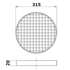 Náhradní vložka do filtru KAP 315