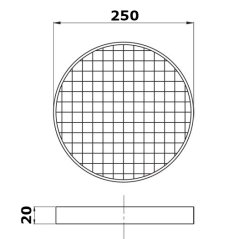 Náhradní vložka do filtru KAP 250