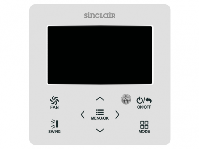 Nástěnný ovladač Sinclair SWC-03U