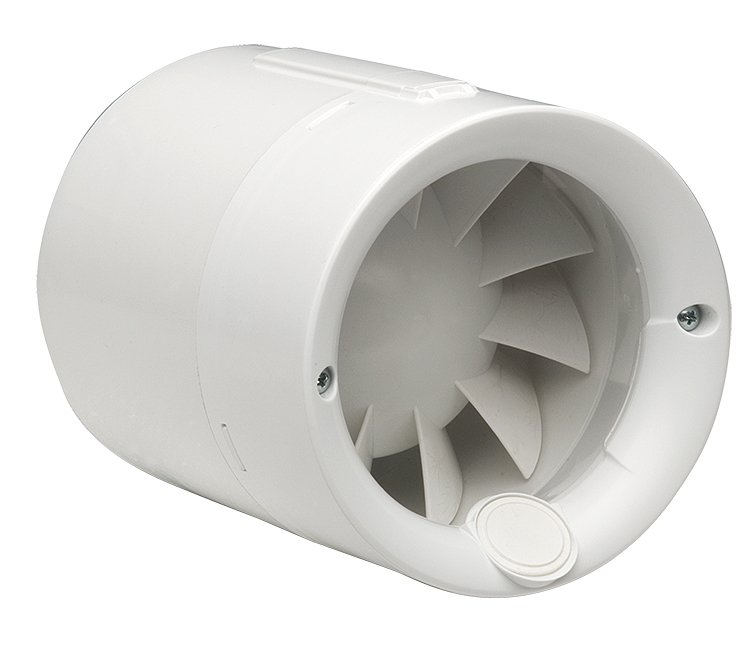 Malý axiální ventilátor SILENTUB 200 vsuvný do potrubí
