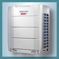 Venkovní klimatizační jednotky SDV5-3P s rekuperací - Výkon topení kW - 50,0